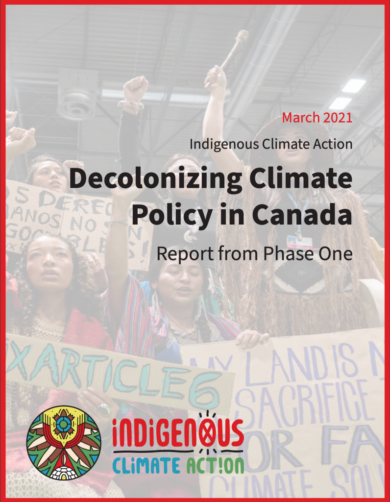 Decolonizing Climate Policy in Canada