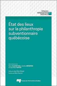 philanthropie subventionnaire québécoise